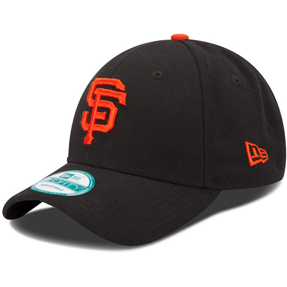 New Era MLB The League 9FORTY Adjustable Hat Cap One Size Fits All San Francisco Giants Black