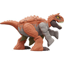 Mattel Jurassic World Fierce Changers 2 az 1-ben dinoszaurusz-akcifigura, dupla veszlyu jtk Carnotaurusbl Stegosauruszba 11 lpsben