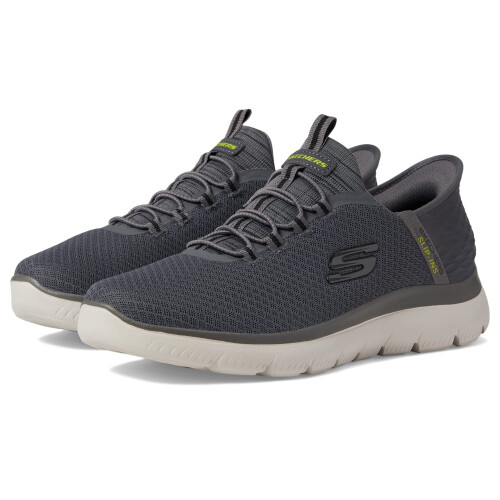 Skechers Skechers Uomo Summits High Range Sneaker Slip-on, Charcoal, 8 Wide 1