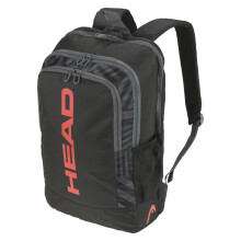 Head Base Backpack Tennisrucksack 17 L Black/Orange 17L Stylish