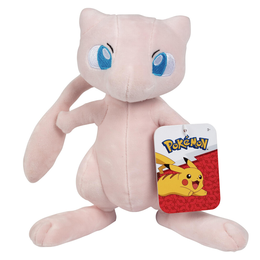 Pokemon Mew 8 Plush - Officially Licensed - Quality & Soft Stuffed Animal Toy - Generation One - Add Mew To Your Collection! - Great Gift For Kids Bo