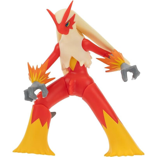 Pokémon Pokémon Blaziken Battle Feature Figur - 11 cm Blaziken med Benkickattack 1