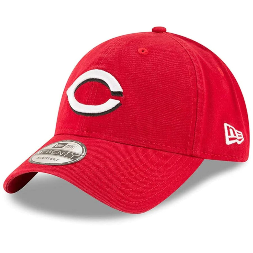 New Era MLB Core Classic 9TWENTY Adjustable Hat Cap One Size Fits All Cincinnati Reds