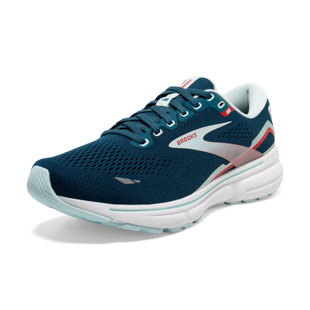 Brooks Women's Ghost 15 Neutral Running Shoe - Legion Blue/Blue/Bittersweet - 11.5 Medium