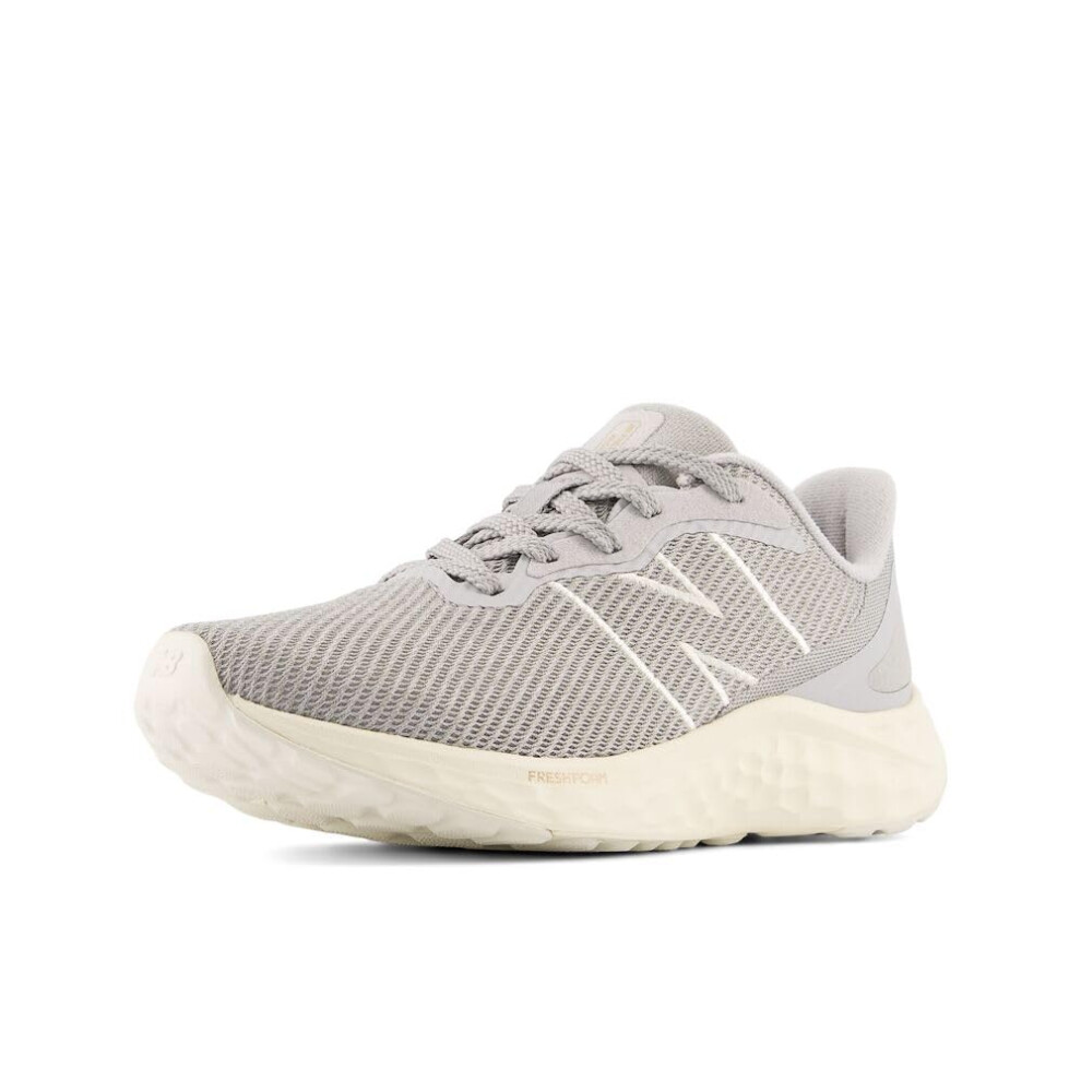 New Balance Women's Fresh Foam Arishi V4 Running Shoe Concrete/Brighton Grey/Angora 10.5