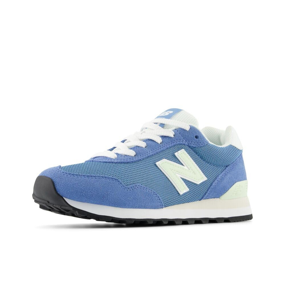 New Balance Women's 515 V3 Sneaker Blue Laguna/Water Cress/White 8.5