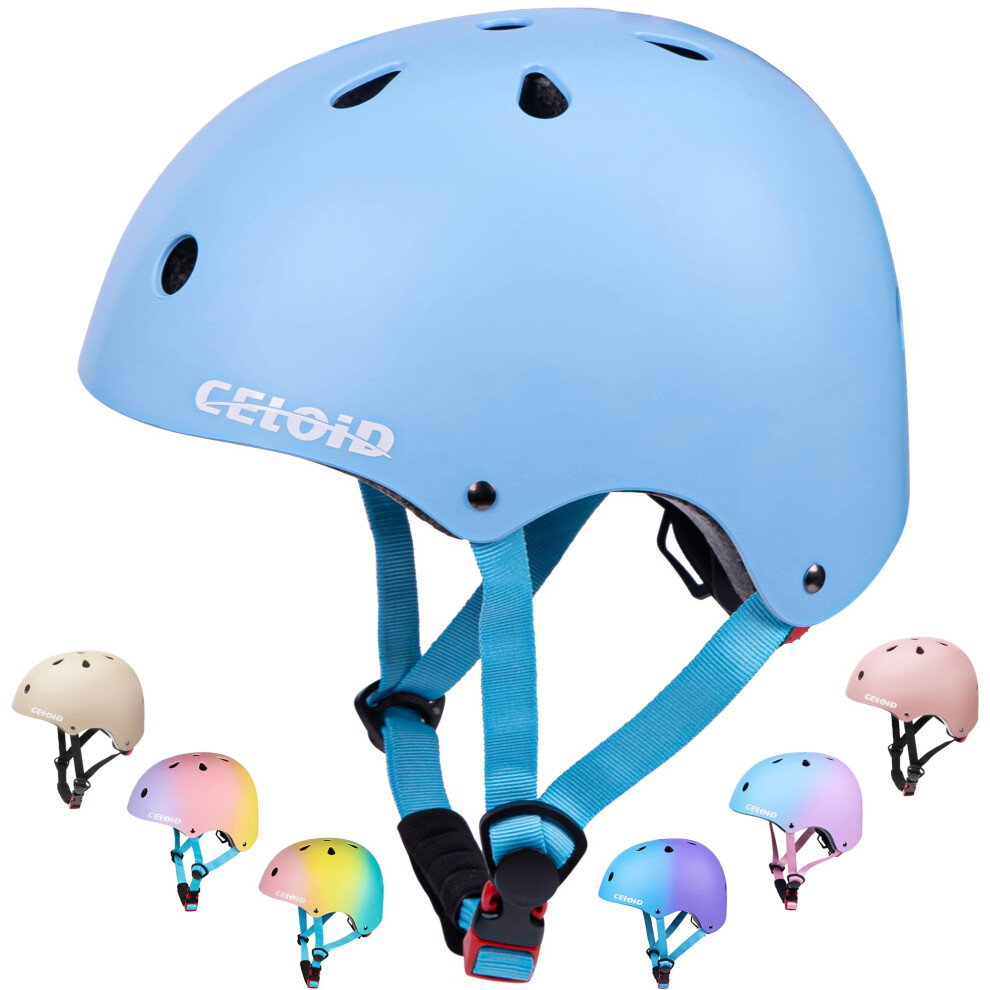 CELOID Kids Bike Helmet Toddler Skateboard Helmets for Ages 5-8-9 Years Boys Girls?Adjustable Multi-Sport Bicycle Skateboarding Roller Skating Scooter-image-OPC-PFY86WV-NEW