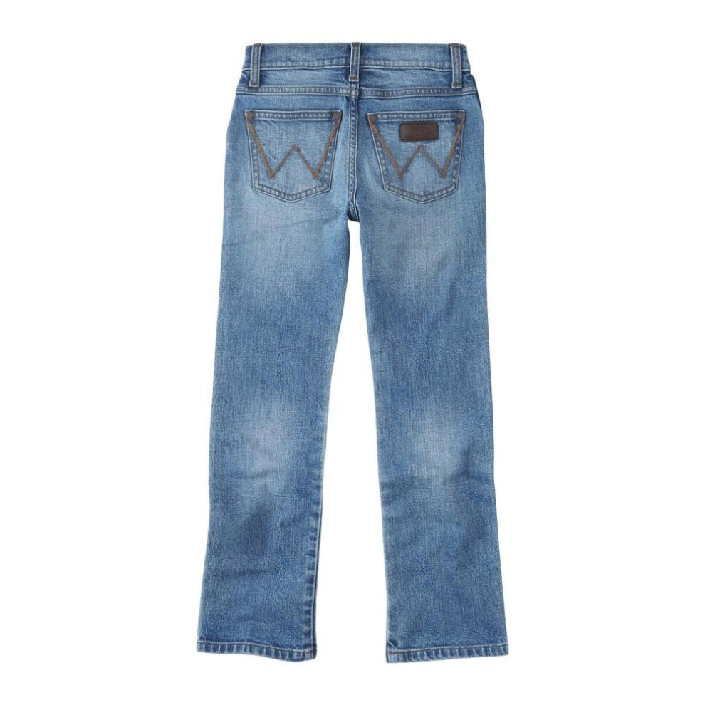 Wrangler Boys Retro Slim Fit Straight Leg Jeans Roughhouse 3T US