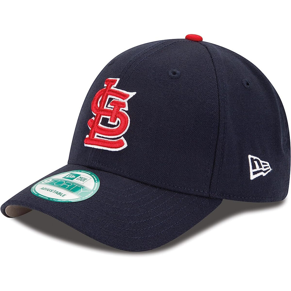 New Era MLB The League 9FORTY Adjustable Hat Cap One Size Fits All St. Louis Cardinals Navy