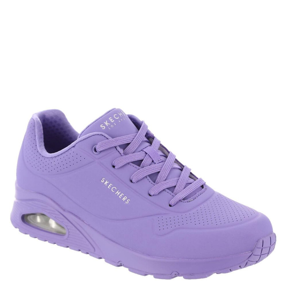 Skechers Women's Uno-Stand On Air Sneaker Lilac 8.5