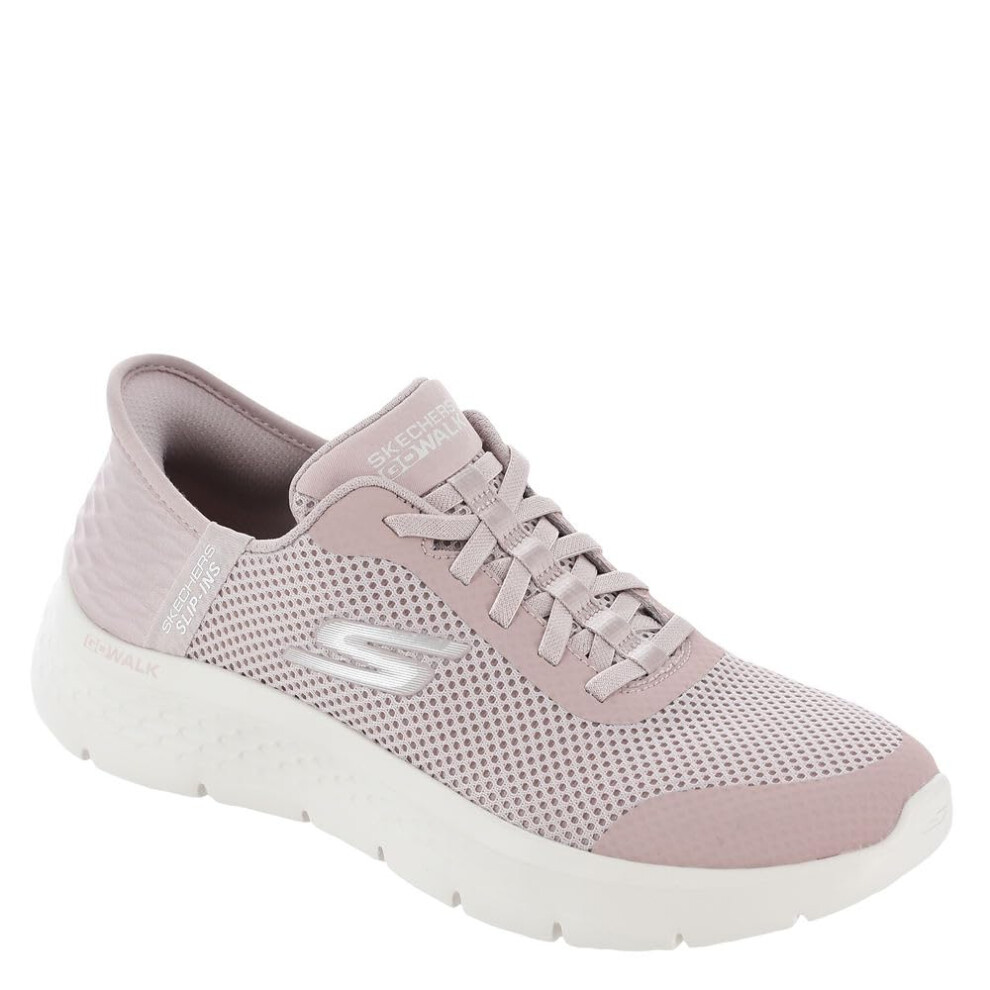 Skechers Women's Go Walk Flex Hands Free Slip-Ins-Grand Entry Sneaker Mauve 7.5