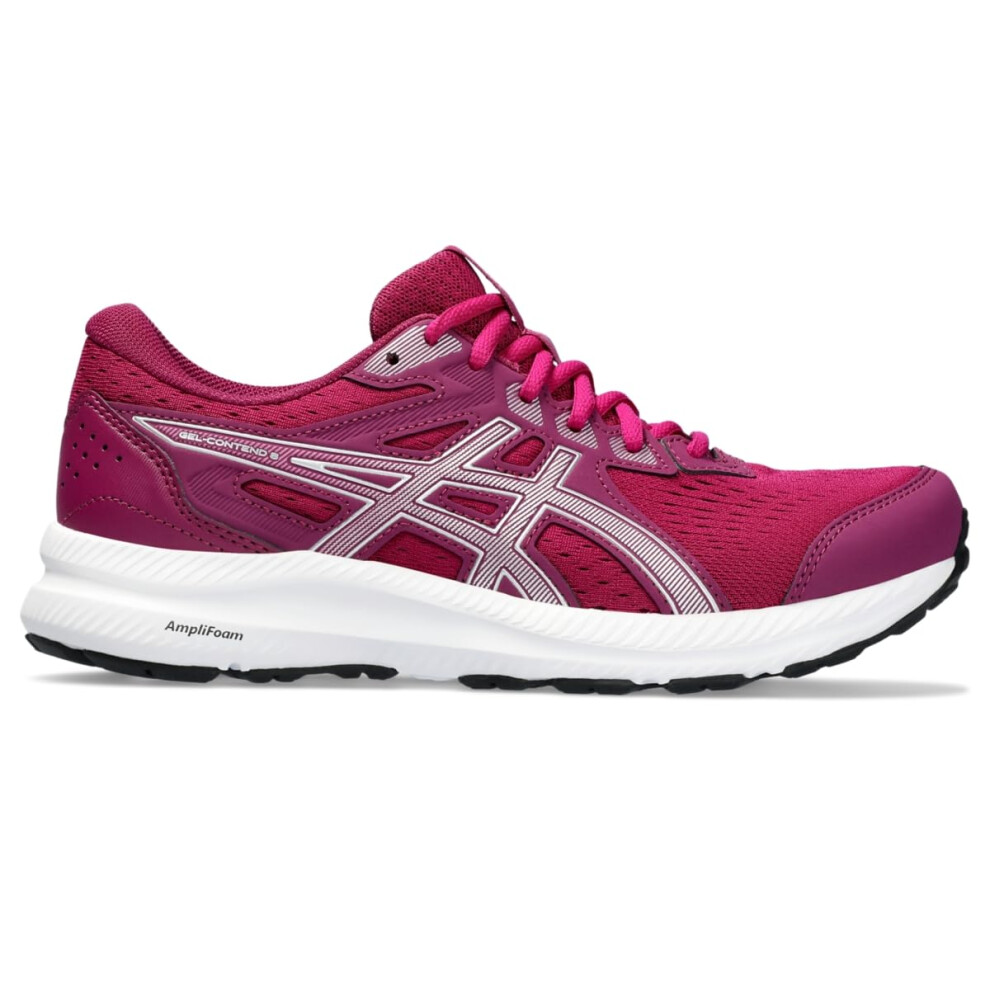 ASICS Women's Gel-Contend 8 Running Shoes 11 BlackBerry/Pure Silver