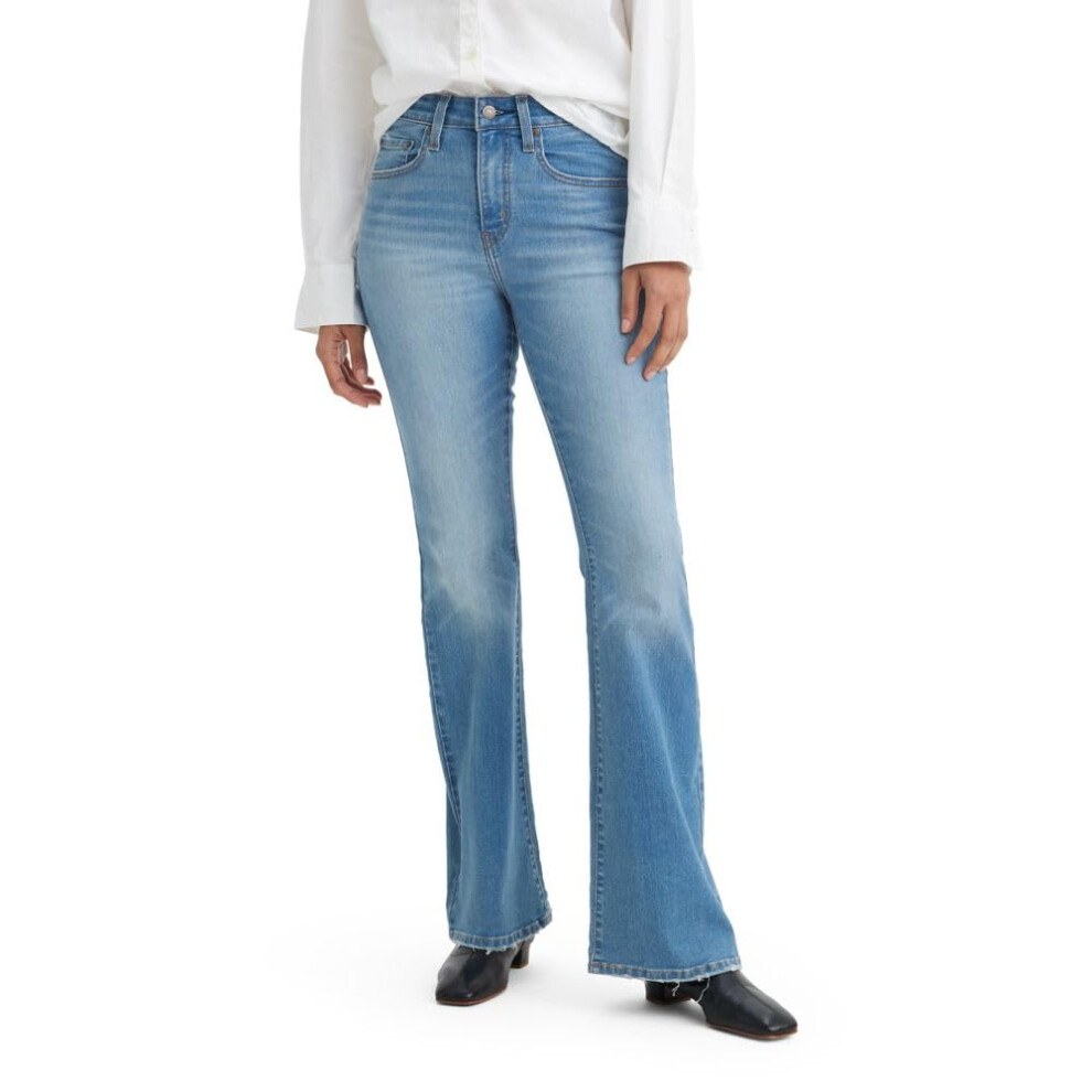 Levi's Women's 726 High Rise Flare Jeans Also Available In Plus New Blue 25 Regular