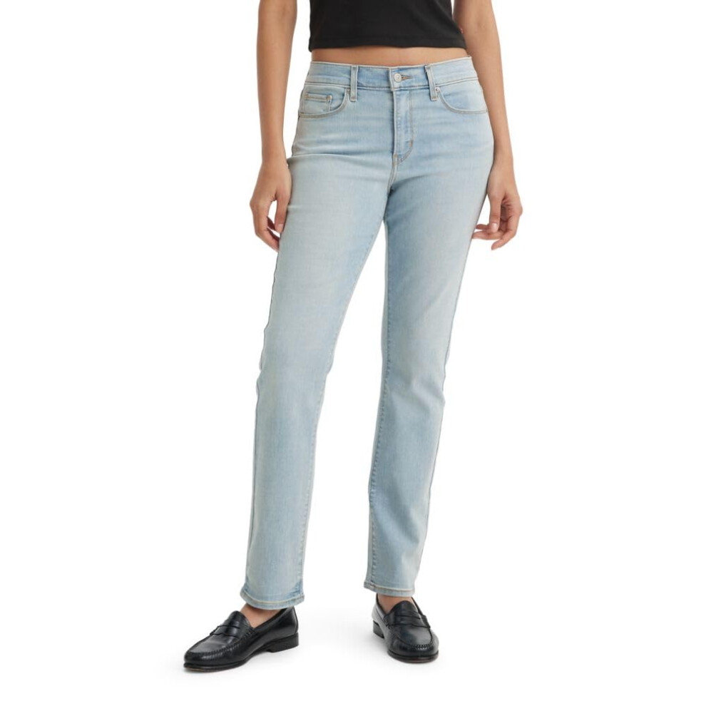 Levi's Women's Classic Straight Jeans Also Available In Plus New Indigo Imagin. N Kn Dx 8