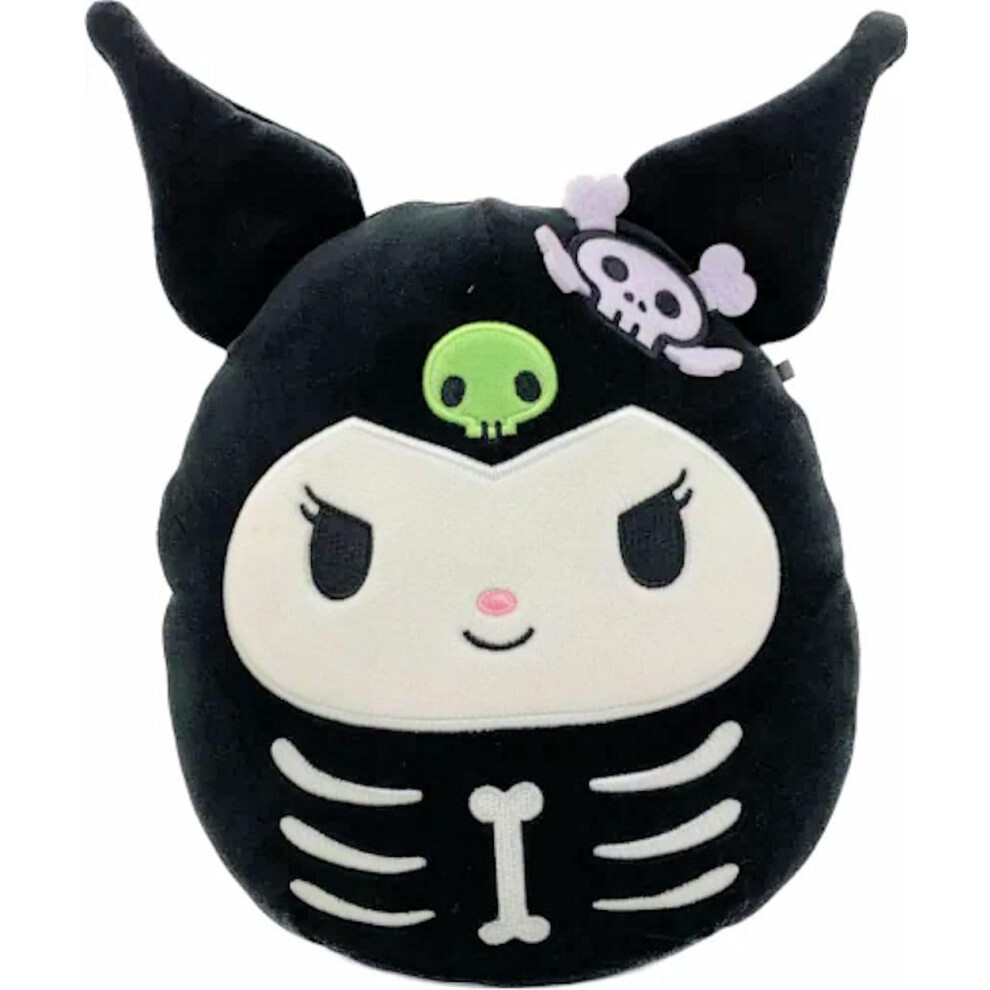 Squishmallows 8 Hello Kitty Kuromi Skeleton