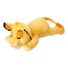 Disney Store Official Simba Cuddleez Plush - The Lion King - 26-Inch - Ultra-Soft & Cuddly Jungle King - Detailing & Premium Quality - Ideal Gift for