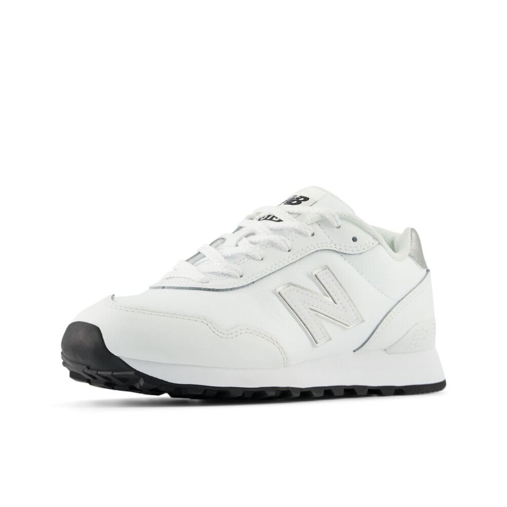 New Balance Women's 515 V3 Sneaker White/Silver 11 Wide