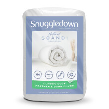 (10.5 Tog, King) Snuggledown Scandi Duck Feather & Down Duvet UK Made