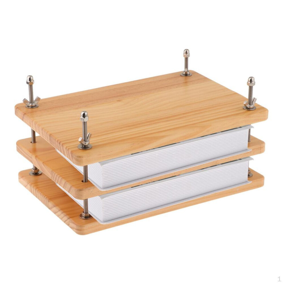 Wooden Book Presses, Binding Tool Stable Machine Presses For Desktop Diy