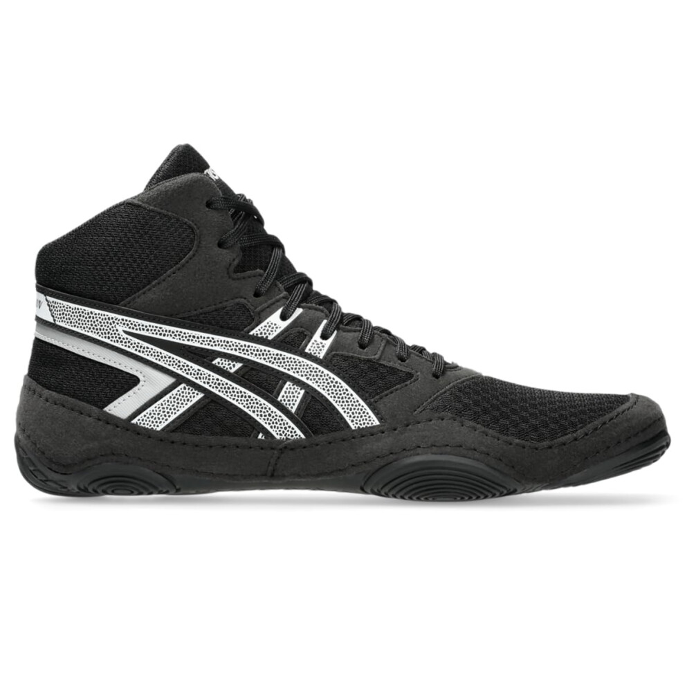 ASICS Men's Snapdown 4 Wrestling Shoe 10.5 Black/White