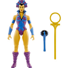 Masters of the Universe Mattel Origins Kolekce kreslench filmu Akcn figurka a prsluenstv Sada Evil-Lyn 5,5palcov sberatelsk hracka s minikomik