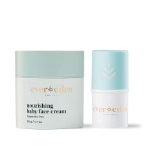 Evereden Dry Relief DUO - Crema Viso per Bambini (1,7 oz) e Balsamo Labbra per Bambini (0,13 oz) - Set di Balsamo Labbra per Bambini e Crema per