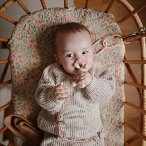 Mushie szilikon baba teether jtk | Brnyfigura teether 1