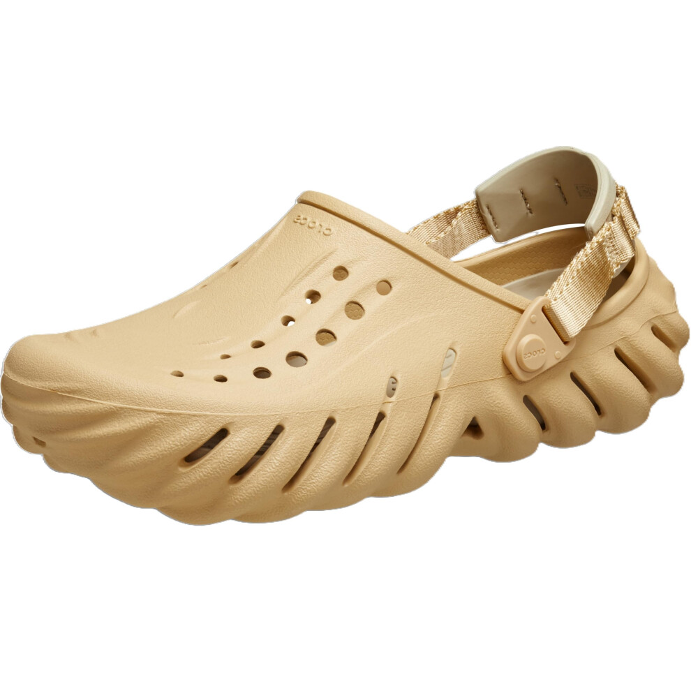 Crocs Unisex Echo Clog Wheat 13 US Men