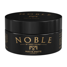 Noble By Greg Young - Strong Hold Matte Hair Paste | Flexible & Long-Lasting Sculpting Paste for All Hair Types and Styles | No Flakes | 3.8 oz