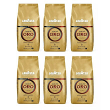 6 x 1kg Lavazza Qualita Oro Coffee Beans Free UK Delivery