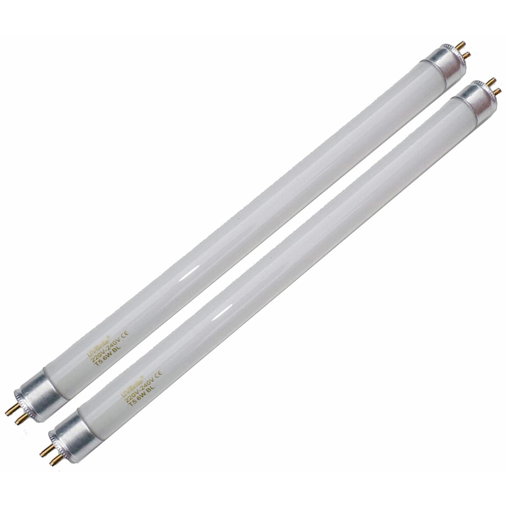 UVBrite® 2 x 4W T5 BL 6 Inch Fly Killer Insect Zapper BL368 UV Bulbs