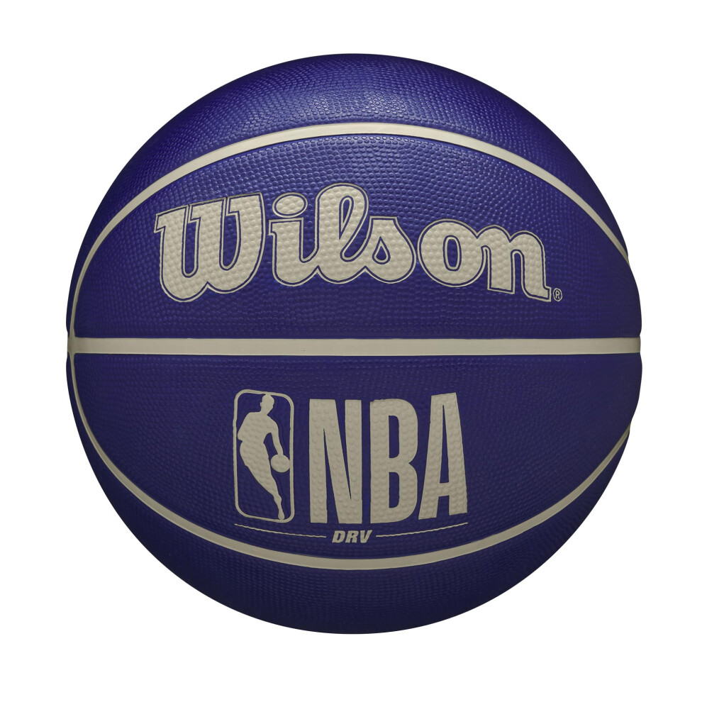 WILSON NBA DRV Outdoor Basketball - Indigo/Beige Size 6-28.5