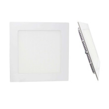 (10 Pack) 12W Slim Square LED Panel Light 4000K