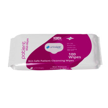 Uniwipe Personal Care Soft & Gentle Cleansing Wipes For Skin 100 Wipes