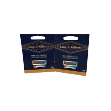 King C Gillette Razor Blades Pack Of 3 x 2