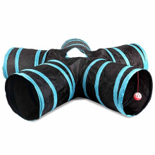5 Way Pop Up Cat Tunnel Pet Hides Tree Puppy Tube Kitten Play Toy Rabbit