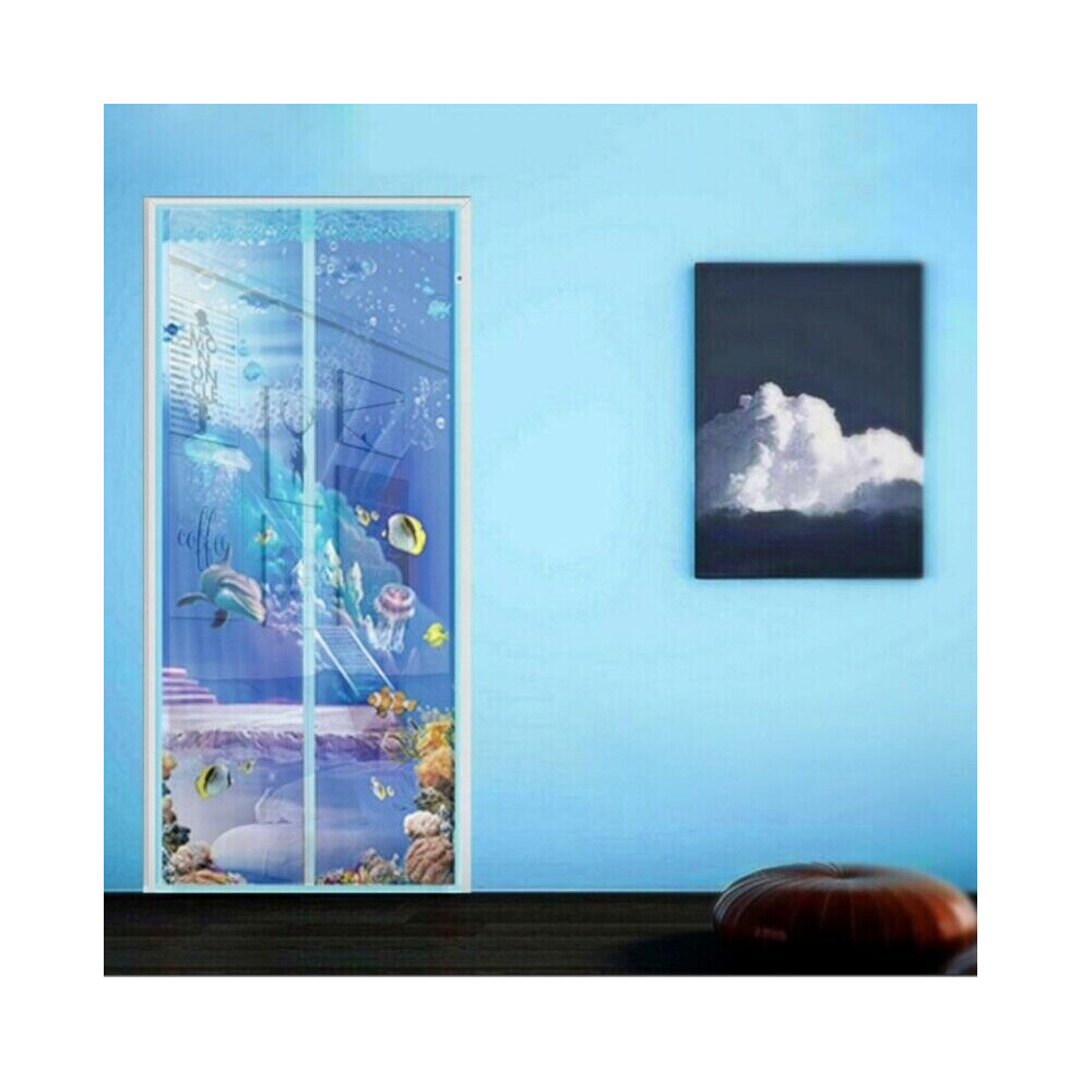 Anti Moskito Magnetische TüR Mesh Screen Net Insekt Fliege Bug Guard Curtain Home-image