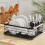 UK Kitchen Dish Rack Drainer mit herausnehmbarer Abtropffläche 1