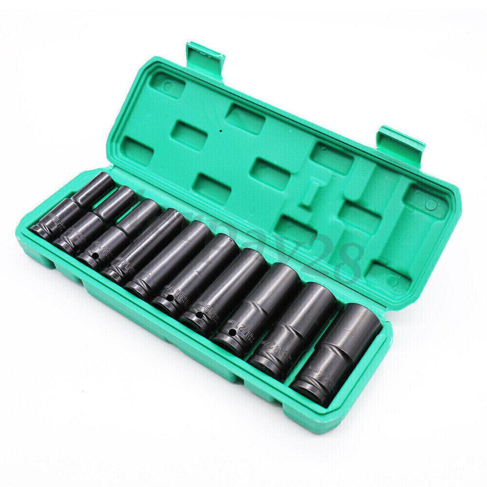Heavy Duty Drive Deep Impact Sockets Set Long Reach Wheel Wrench Nut
