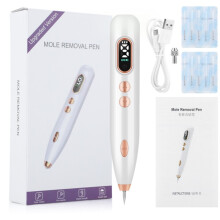 LCD Laser Skin Tag Freckle Wart Dot Mole Remove Pen Dark Spot Tattoo Removal