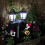 NEW 2 in 1 Twin Head Solar Lantern Garden Outdoor Light 1