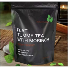 Flat Tummy Tea with Moringa 28days 100% Pure Natural Fat Burn Weight Loss Tea (Thé de perte de poids pour brûler les graisses)