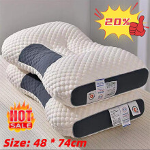 Cervical Memory Foam Pillow für Nacken-Schulter-Schmerzen, Ergonomisch Orthopädisch