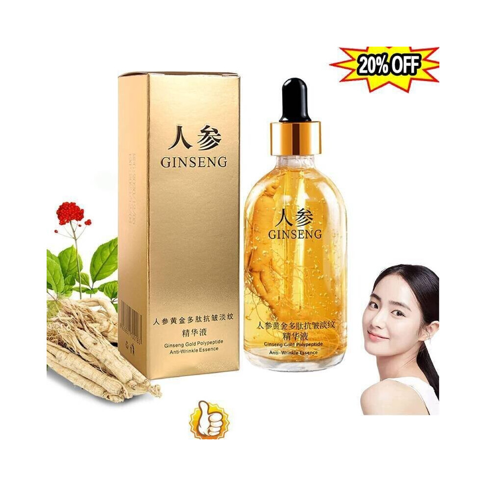 Skesrjtop One Ginseng Per Bottleginseng Gold Polypeptide Anti-Ageing Essence-100Ml