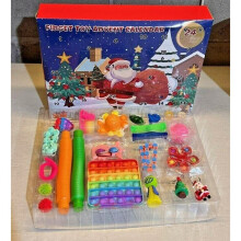 ADVENT CALENDAR FIDGET Toy Pop Set 24 DAYS Christmas Countdown