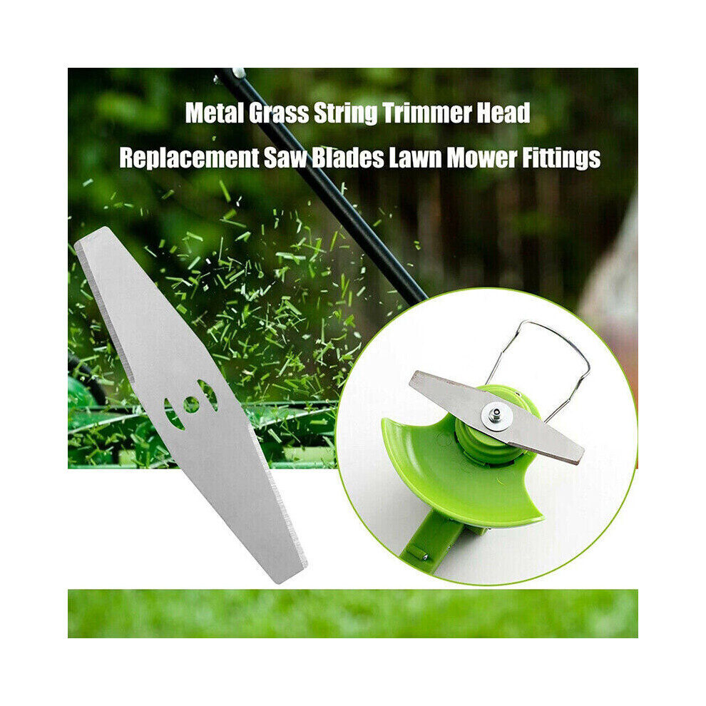 Blade Grass Trimmer Brush Cutter Head Metal Garden For Lawn Mower Strimmer