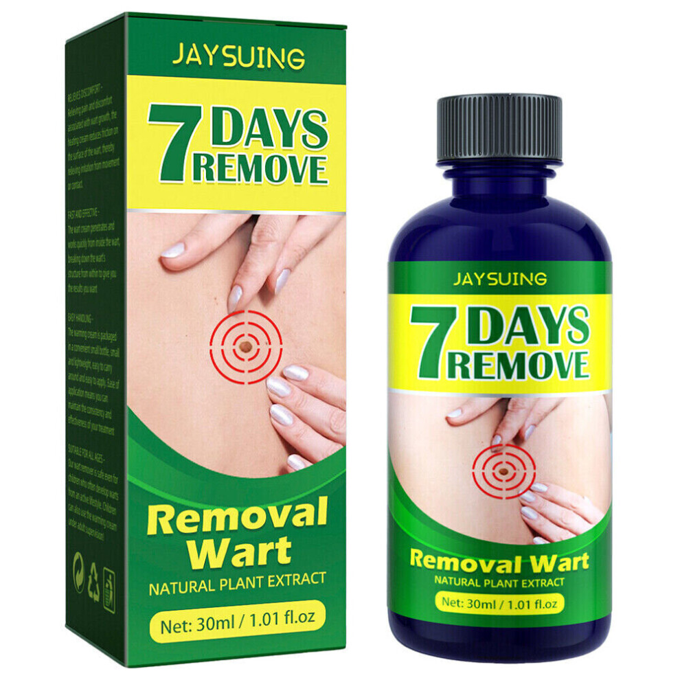 Wart Removal Serum Remove Essence Skin Tags Warts Natural Safe Treatment Moles