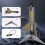 Plastic Motorized Air Rocket Model Outdoor Liftoff Spin Rocket 1