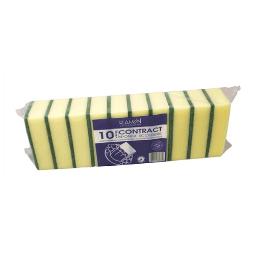Ramon Contract Sponge Scourers (Pack of 10)