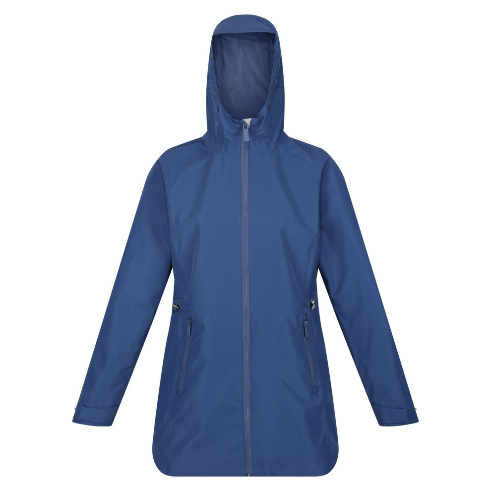 (10 UK, Dusty Denim) Regatta Womens/Ladies Jessley Raincoat